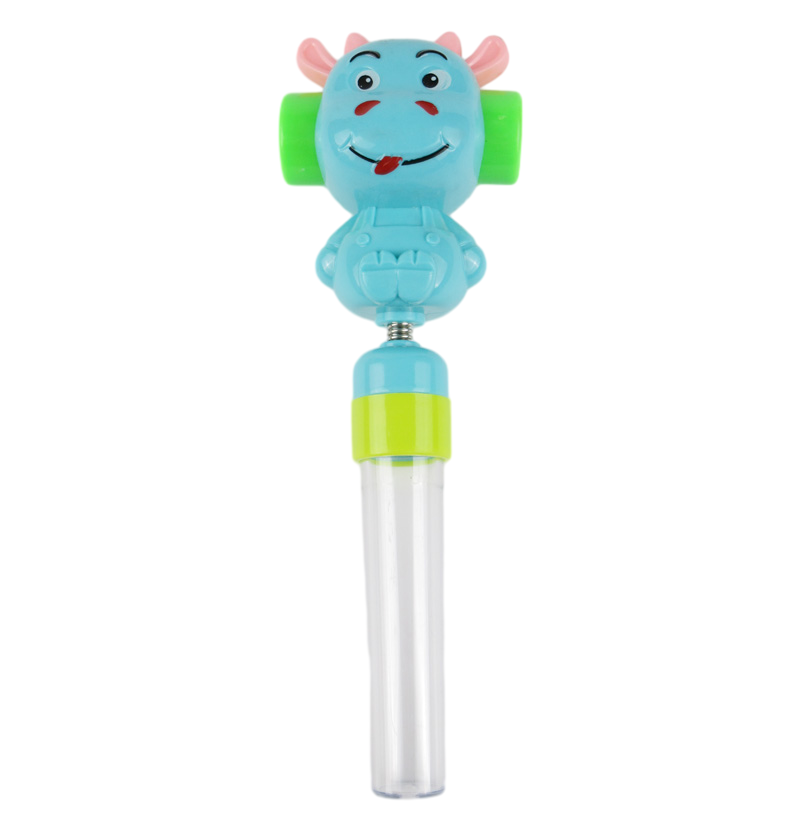 candy toy with shaking cow